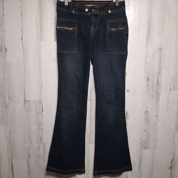 Paris Blues Soulmate Jeans Size 3 Bootcut Zippered Pockets - Picture 1 of 8